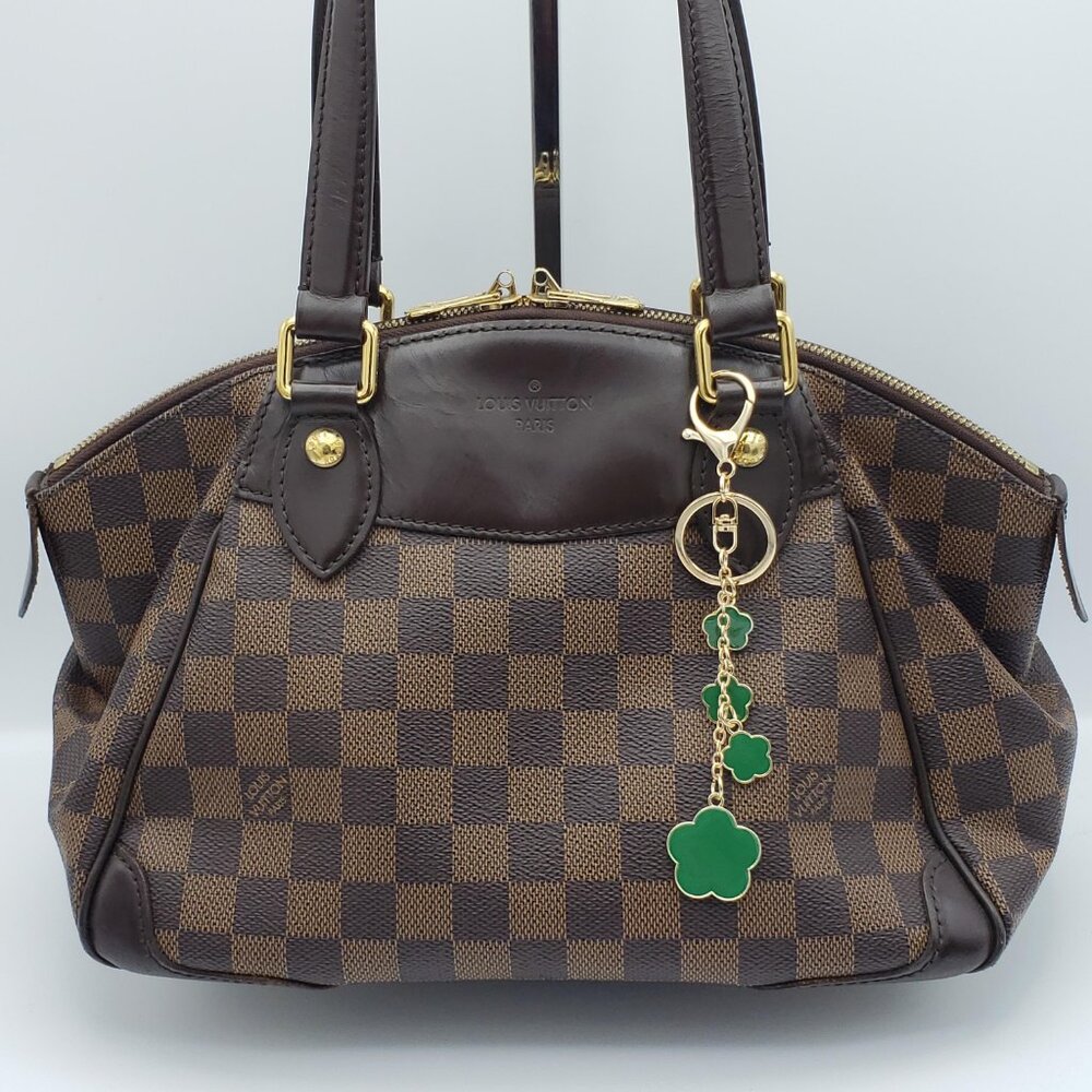 Louis Vuitton Gold Padlock 🔒 Key Set Authentic LV w/ Unbranded Flower Keychain - Picture 13 of 13